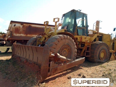 TRATOR DE PNEUS CATERPILLAR 824H, ANO: 2007, CAP: 4,6M³, SÉRIE: CAT0824HHASXOO207 (Ref: TP 4003)