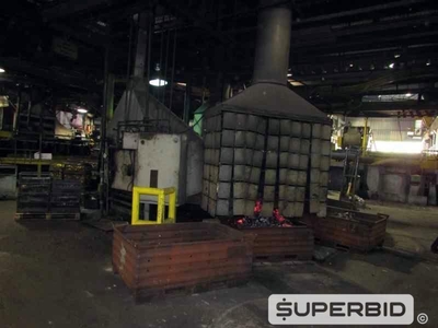 CARROSSEL PARA FUNDIÇÃO FABRICAÇÃO PRÓPRIA PARA MOLDAGEM DE PEÇAS EM FERRO GUSA E AÇO COM QUEIMADOR E EXAUSTORES (Ref.: Carrossel 4)