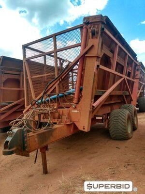 REBOQUE TRANSBORDO DE CANA PICADA TRACAN VTX 10.000, ANO: 2010, SÉRIE: 10385 (Ref.: 671)