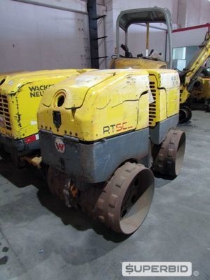 ROLO COMPACTADOR PÉ DE CARNEIRO DIESEL WACKER NEUSON RTSC2 (Ref.: FEN)