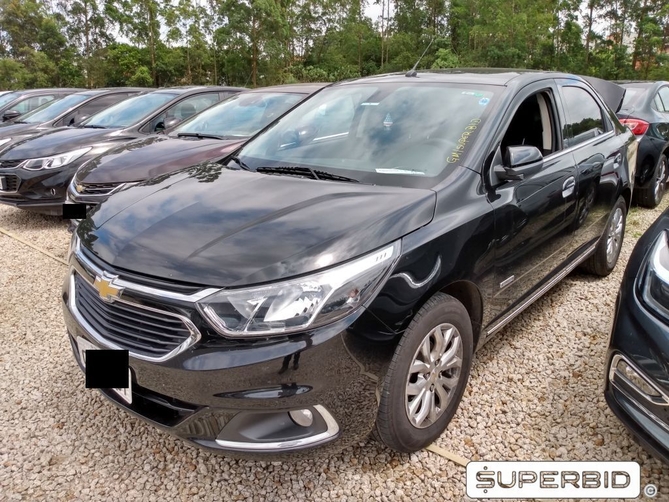 CHEVROLET COBALT 1.8 A ELITE, 2018/2019, Placa FINAL 1 (SP), (Ref.: PYK)