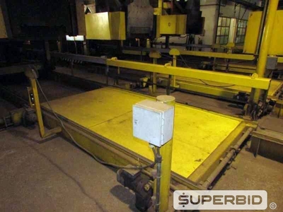 CARRO DE CARREGAMENTO PARA FORNOS DE FUNDIÇÃO KUTTNER, ANO 2008, CAP. 03 TON (Ref.: 11342)