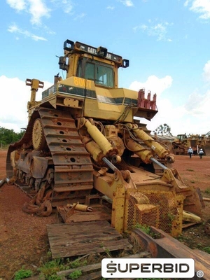 TRATOR DE ESTEIRA CATERPILLAR D11R, ANO: 2007, CAP: 34,3 M³, SÉRIE: CATD11RZ6RO07512 (Ref: TE 8007) Loc.: Paragominas/PA