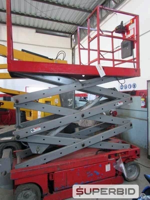 PLATAFORMA TESOURA ELÉTRICA GENIE GS2032, ANO: 2005, SÉRIE: 43556 (Ref: JAW)