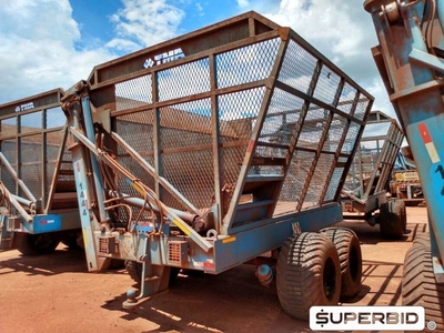 REBOQUE TRANSBORDO DE CANA PICADA TRACAN VTX 10.000, ANO: 2013, SÉRIE: VTX131291 (Ref.: 1444)