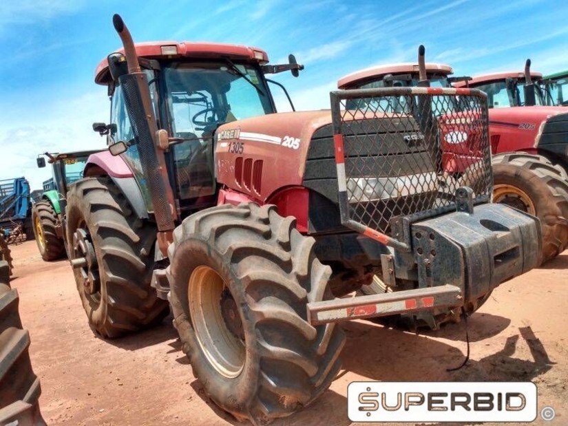 TRATOR DE PNEUS CASE IH PUMA 205 4X4, ANO: 2013, SÉRIE: HCCZ205EDCR14908 (Ref: 1305)
