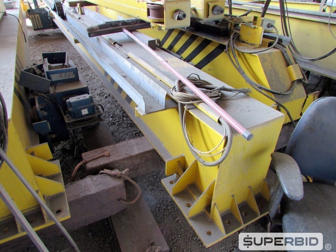 PONTE ROLANTE MONOVIGA BREVIL CAP.: 3,2 TON., ANO: 2011, SÉRIE: 0850 - VÃO: 7,80 METROS. (Ref.: WMCF_UM02)