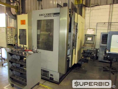 CENTRO DE USINAGEM DECKEL MAHO DMC 70V, ANO 2001 (Ref.: 853-12117)