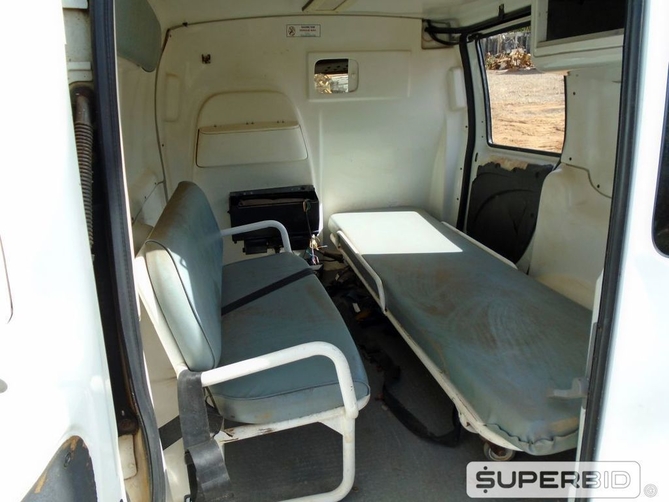 FIAT DOBLO AMBULANCIA 1.8, 2011/2012, Placa FINAL 1 (MG), (Ref.: SAU)