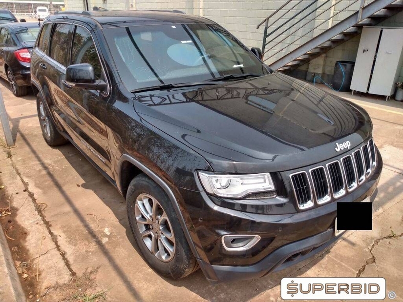 JEEP GRAND CHEROKEE LOREDO 3.6 (BLINDADO), 2014/2015, Placa FINAL 5 (SP), (Ref.: TQ)