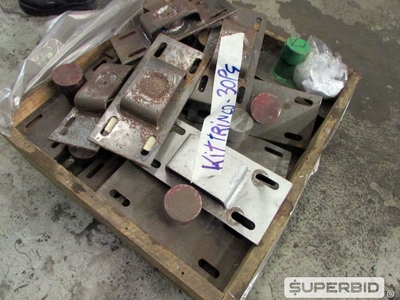 PEÇAS DE APLICAÇÃO EM VAGÕES FERROVIÁRIOS: KITS TRINCO DO MÓDULO VAGÃO FTT (30 PÇS). (Ref.: V199_UM02)