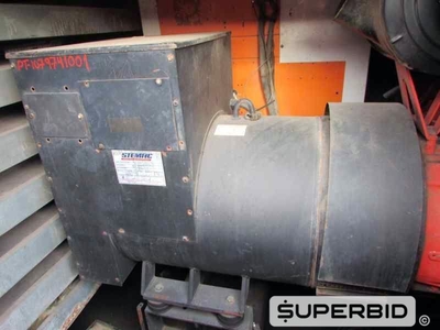 GRUPO GERADOR Á DIESEL STEMAC ST500 500 KVA, ANO: 2009, SÉRIE: 0500466009. (Ref.: JDV)