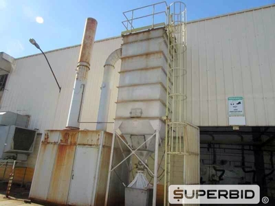 1 SISTEMA DE EXAUSTÃO HIDRONICS, CAP. 11,000 M³/H E 1 SISTEMA DE EXAUSTÃO AR AMBIENTAL JET CENTER, CAP. 3,500 M³/H (Ref.: Hidronics)