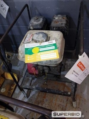 ROSQUEADEIRA , PLACAS VIBRATÓRIAS, MOTOR VIBRADOR E OUTROS (15 PÇS) (Ref.: RBA)