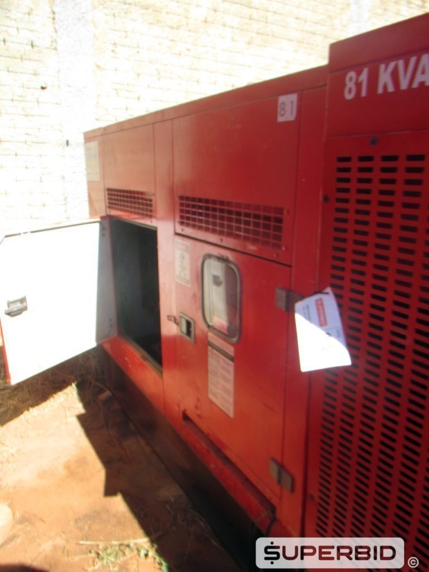 GRUPO GERADOR DIESEL, CAP.: 80 KVA (Ref.: PAS/ 207711125)