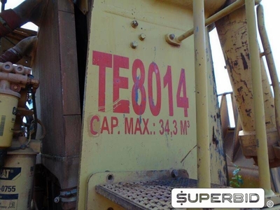 TRATOR DE ESTEIRA CATERPILLAR D11, ANO: 2014, CAP: 34,3 M³, SÉRIE: CATD117MCK00977 (Ref: TE 8014) Loc.: Paragominas/PA