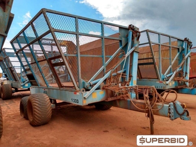 REBOQUE TRANSBORDO DE CANA PICADA TRACAN VTX 10.000, ANO: 2013, SÉRIE: VTX131249 (Ref.: 1333)