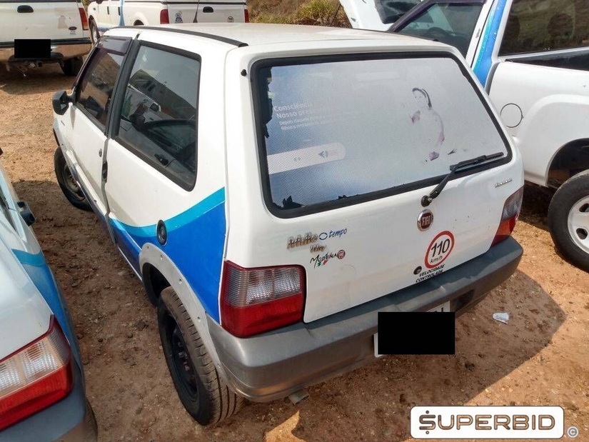FIAT UNO MILLE WAY ECONOMY 1.0, 2010/2011, Placa FINAL 1 (SP),