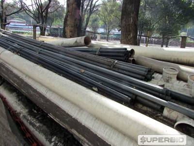 SUCATA DE TUBOS, CONEXÕES E ELETRODUTOS EM PVC. (Ref.: WMED_UM02)