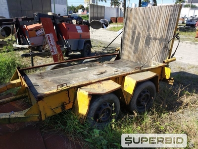 02 TORRES DE ILUMINAÇÃO, 02 BOMBAS CENTRIFUGAS E CARRETA DE TRANSPORTE (EMPLACADA) (Ref.: RAA)