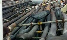 APROX. 15 TON DE SERPENTINAS DE HK E MATERIAIS DE MANUTENÇÃO DIVERSOS (Ref.: Lote 01)