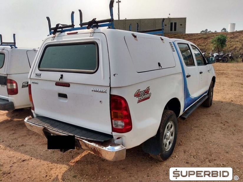 TOYOTA HILUX CD 4X4 2.5, 2009/2009, Placa FINAL 3 (SP), (Ref.: TAX)