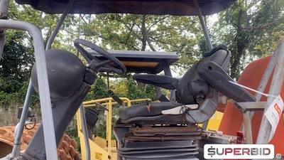 ROLO VIBRATÓRIO  HAMM 3411 P, ANO: 2008, SÉRIE: H2690157 (Ref: IAF)