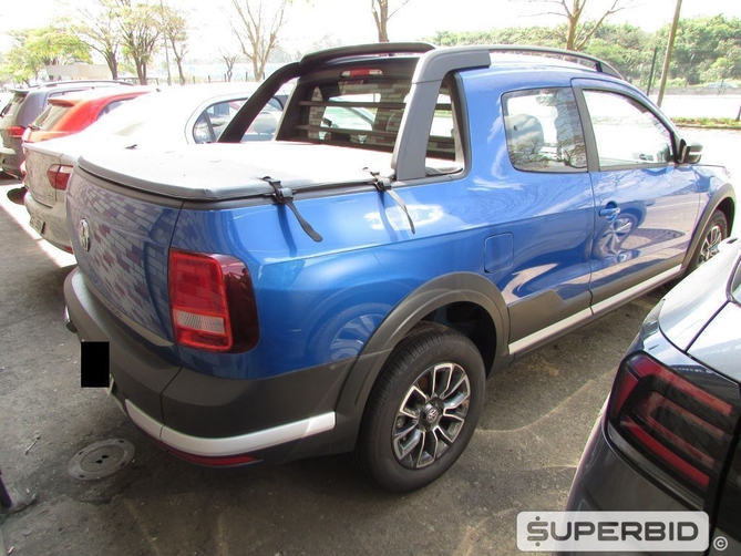 VOLKSWAGEN SAVEIRO CD CROSS MA 1.6, 2018/2019, PL FINAL: 9 (SP), (Ref.: PAI). Loc.: São Bernardo do Campo/SP.