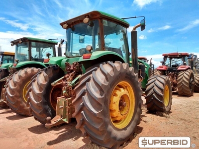 TRATOR DE PNEUS JOHN DEERE 7195J 4X4, ANO: 2013, SÉRIE: 1BM7195JCDH000627 (Ref: 1247)