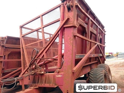 REBOQUE TRANSBORDO DE CANA PICADA TRACAN VTX 10.000, ANO: 2010, SÉRIE: 10382 (Ref.: 663)