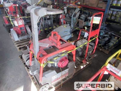 LAVADORA DE ALTA PRESSAO KARCH HD 5/12 C 110-150 BAR E PLACA VIBRATORIA WACKER NEUSON, (04 PÇ.) (Ref.: JCC)