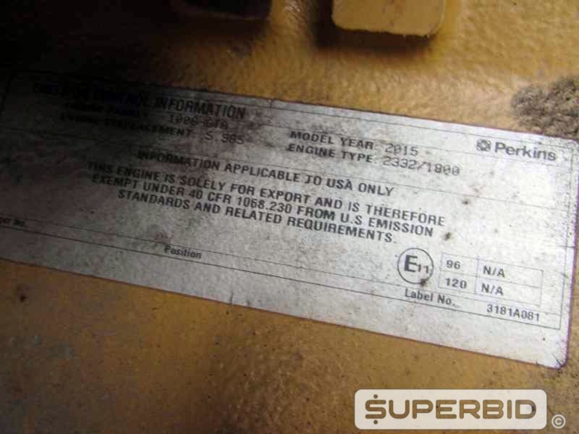 GRUPO GERADOR Á DIESEL OLYMPIAN GEP 165-3 150 KVA, (Ref.: JDZ)