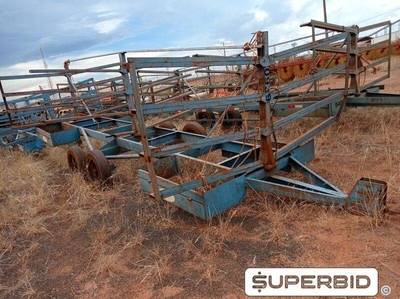 CARRETA TRANSPORTADORA DE TUBOS ESPINHA DE PEIXE HIDROSOLUTION, ANO: 2012 (Ref.: 939)