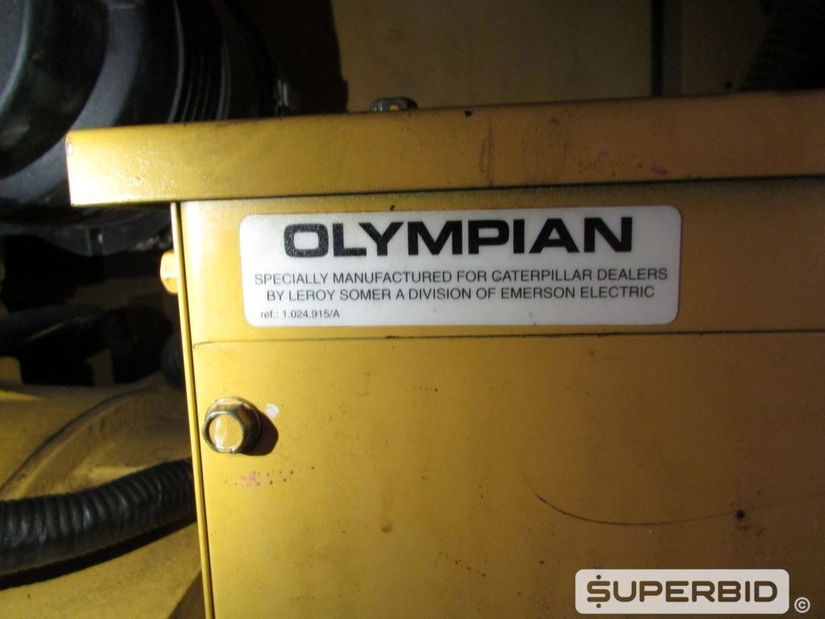 GRUPO GERADOR DIESEL OLYMPIAN GEP44-7, 2010, POT.: 40/50 KVA, SÉRIE: OLY00000JB4D02907 (Ref.: FDB)