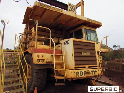 CAMINHÃO FORA-DE-ESTRADA RANDON PERLINI DP-705 (RDP470) 4X2, ANO: 2011, CAP: 65 TON., SÉRIE: PE823/705WD/07.11 (Ref: CFE39)