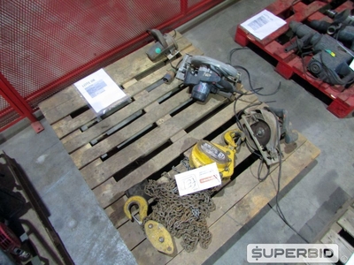 SERRAS CIRCULARES E TALHA DE CORRENTE (04 PÇS) (Ref.: FED)