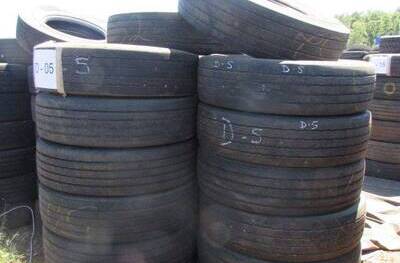 20 SUCATAS DE PNEUS 295/80 PARA REAPROVEITAMENTO (Ref.: D-05)