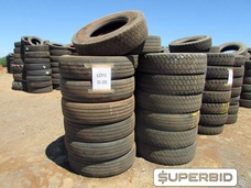 20 SUCATAS DE PNEUS 295/80 PARA REAPROVEITAMENTO (Ref.: D-20)