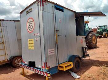 REBOQUE CARRETA DE VIVÊNCIA RODOTREM FEDERAL JET, 2014/2014, Placa FINAL 3 (MG), (Ref.: 1747)
