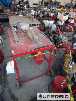 SERRA DE BANCADA, BOMBA CENTRIFUGA, CURVADOURA DE TUBOS E MOTOR DE ACIONAMENTO Á GASOLINA, (10 PÇ.) (Ref.: JCT)