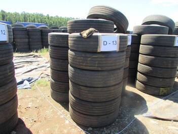 20 SUCATAS DE PNEUS 275/80 PARA REAPROVEITAMENTO (Ref.: D-13)