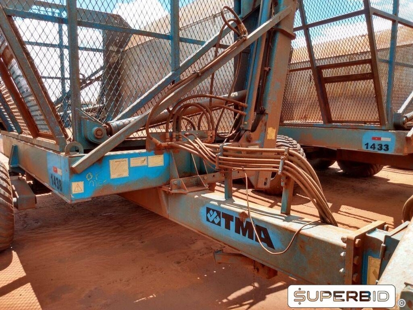 REBOQUE TRANSBORDO DE CANA PICADA TRACAN VTX 10.000, ANO: 2013, SÉRIE: VTX131285 (Ref.: 1438)