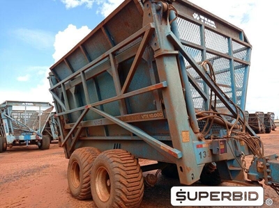 REBOQUE TRANSBORDO DE CANA PICADA TRACAN TMA VTX 10.000, ANO: 2013, SÉRIE: 131252 (Ref.: 1337)