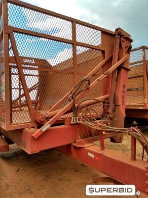 REBOQUE TRANSBORDO DE CANA PICADA TRACAN VTX 10.000, ANO: 2010, SÉRIE: VTX09375 (Ref.: 655)