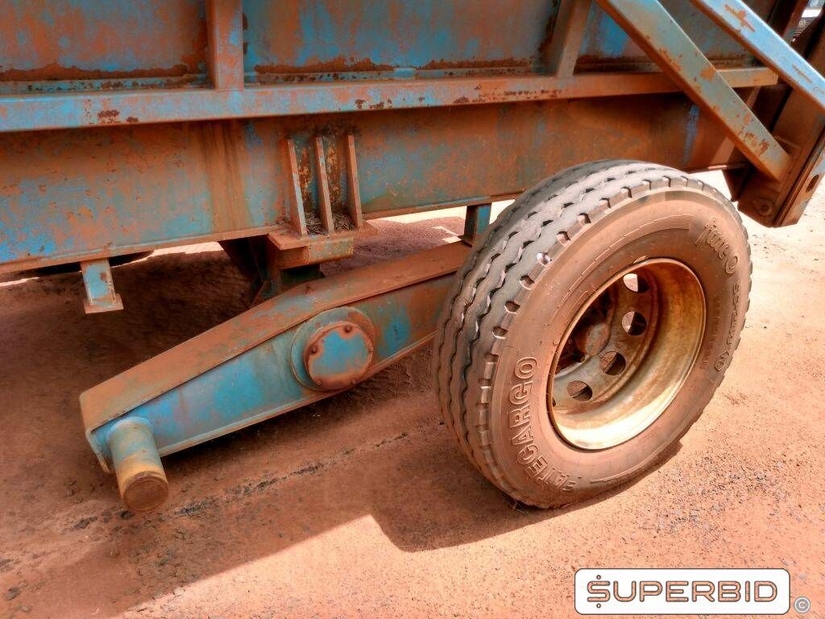 REBOQUE TRANSBORDO DE CANA PICADA TRACAN VTX 10.000, ANO: 2013, SÉRIE: VTX131251 (Ref.: 1334)