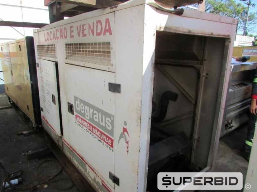 GRUPO GERADOR Á DIESEL STEMAC ST115 100 KVA, ANO: 2011, SÉRIE: 0115005911. (Ref.: JAD)