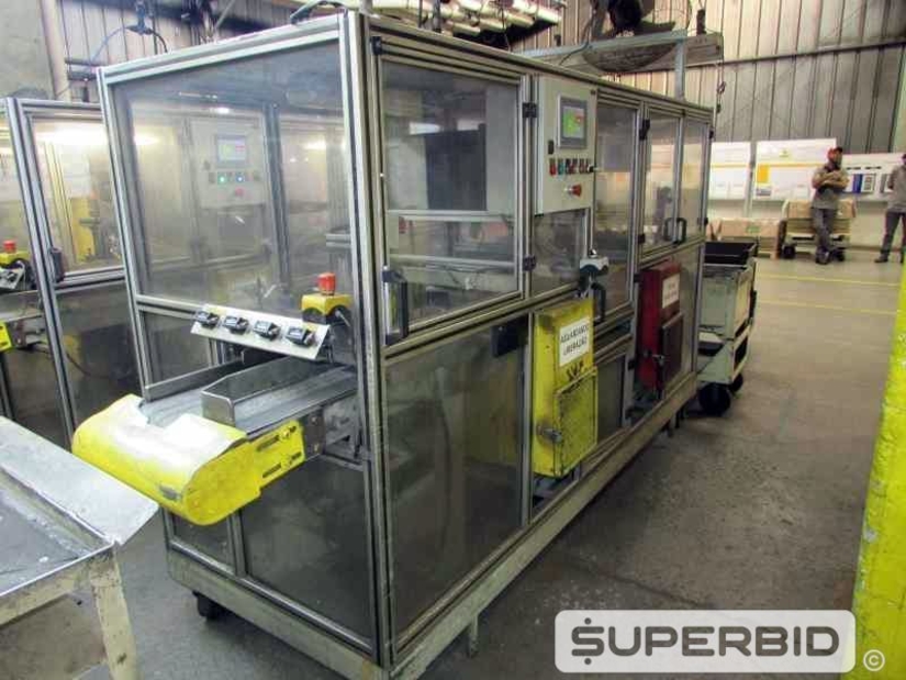 MÁQUINA DE RESSONÂNCIA SIGNAL WORK MTD-RAN, ANO 2012, CAP. 720 PÇ/H (Ref.: 896-12243)