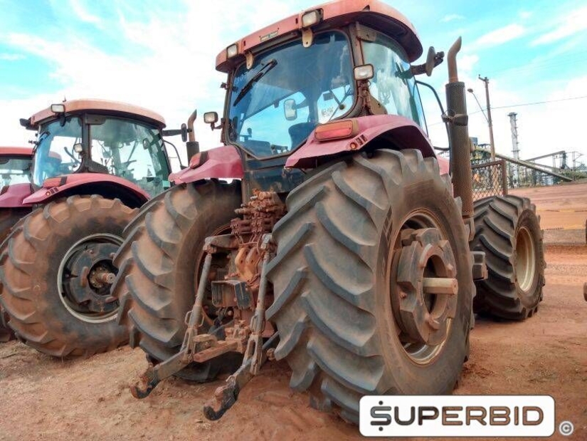 TRATOR DE PNEUS CASE IH PUMA 205 4X4, ANO: 2013, SÉRIE: PB18C400502 (Ref: 1307)