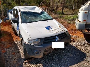 MITSUBISHI L200 TRITON GL 3.2 (BATIDO), 2017/2018, Placa FINAL 6 (MG), (Ref.: SAQ)