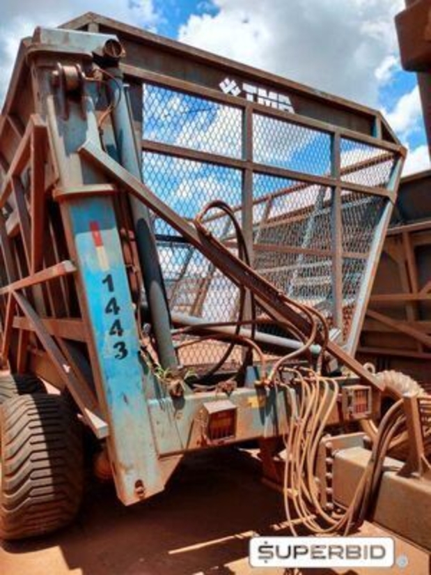 REBOQUE TRANSBORDO DE CANA PICADA TRACAN VTX 10.000, ANO: 2013, SÉRIE: VTX131290 (Ref.: 1443)